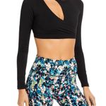 n:philanthropy  Roxbury Cutout Cropped Top Black size Small NWT Long Sleeves Photo 0