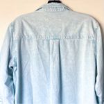 Frank & Eileen Rory Maxi Shirt Dress Denim Seafoam Mineral Wash Medium GUC Photo 7