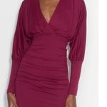 Susana Monaco Revolve Ruched Long Sleeve dress S Photo 2