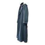 London Fog Vintage 80s Floral-Lined Thinsulate Trench Coat Wn Size12 Reg Photo 1