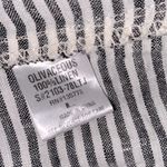 Olivaceous  striped linen top size large Photo 5