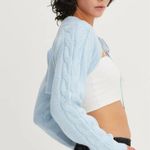 HYFVE ✨NWT‎  Cable-Knit Tie-Front Shrug Photo 1