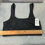 Jenni  Women's Square-Neck Bralette in Black Crackle nwt Photo 4