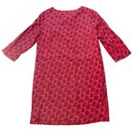 Boden by Anthropologie Red Silk Sheath Dress Size 8 Photo 3