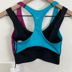 Nike Dri-Fit LIGHT-SUPPORT LAYERED
SPORTS BRA CACTUS FLOWER Size XS New Photo 3