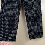 Counterparts Black and White Polka Dot Pull On Cropped Pants 16P Photo 3