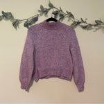 Banana Republic  Space-Dyed Purple Sweater Photo 3