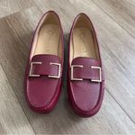 Calvin Klein Women's Lydia Slip-On Loafers Size 9.5 Dark Red Photo 0