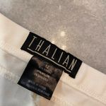 Thalian White Tiered Stretchy Elastic Waist Mini Pencil Skirt Size 12 Photo 8