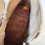 Earth Origins  Tan Suede Leather Ankle Boots Womens 8.5 Fall Classic Casual Photo 2