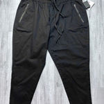 Celebrity Pink Black Elastic Waist Utility Jeans 1X Photo 0