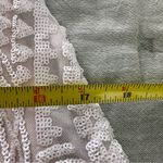 superdown Revolve Tiff Mini Dress White Sequin Bridal Photo 8