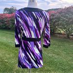 Style & Co  Purple Geometrical Print Tunic Photo 8
