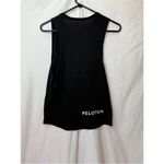Peloton  Yoga Pilates Distance Crop Muscle Tank Top Size small Black Lightweight Photo 1