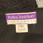 VTG MaryLou Ozbolt Storer Abstract Art Wool Jacket Size Small Black Photo 9