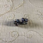 White House | Black Market 🌵Pair of faux pearl stud clusters in lavender EUC Photo 2