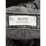 Hollister Low Rise Taper Baggy 20L W35L Black Stonewashed Jeans Pants Photo 6