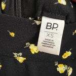 Black Floral‎ Button Maxi Skirt Boho Cottagecore Romantic Prairie Fairycore XS Photo 2