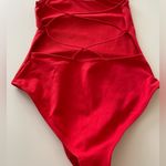 Free People Intimately Red Body Suit Women’s Size XS Photo 6