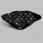 Victoria's Secret Victoria’s Secret PINK Black & Silver Tote Bag with Zipper Photo 3