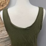 Uniqlo  Olive Green Midi Dress Photo 3