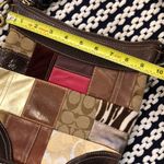 Coach Patchwork Madras Crossbody Shoulder Bag Adjustable Strap Vintage Duffle Photo 13