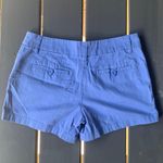 British Khaki Blue Twill Shorts Photo 4