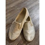 Jack Rogers Preppy Designer Quiet Luxury Loafer Flats Gold Sneakers 5.5 Photo 2