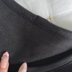 Lululemon Black  Ribbed Tank Cropped Top Photo 2