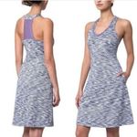 MPG Womens Tank Dress Racerback Athletic Active Sport Tennis Travel Purple Large Photo 1