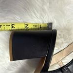 Cole Haan Josie Block Heel Sandals – Black Leather – Women’s 7B – New Photo 4