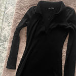 ZARA Black Long-Sleeve Button Down Shirt Photo 0