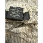 Tahari GUC Women's Light Gray Mock Turtleneck Sweater Midi Dress XS Photo 6