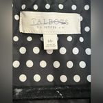Talbots  Women’s Black/White Polka Dot Puffer Vest - Zip Up - Size Medium Petite Photo 4