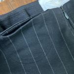 Vintage Equestrian Designs black wide leg high rise pin stripe pants size 6 Photo 3