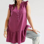 Anthropologie  Pilcro Flounced Tunic Dress Photo 0