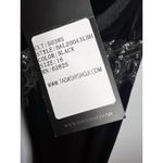 Tadashi Shoji NWT Josepha Dress Size 16 Black Velvet Gown Photo 6