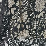 Max Studio Lace Overlay Sleeveless Shift Dress (Black) - Medium Photo 8