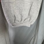 Dalia Striped Knit Dress Women's Long Sleeve Tie Neck Casual‎ Tan Size XS Photo 3