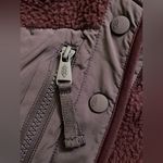 Free People Movement Hatch NWT Hit The Slopes Fleece Jacket maroon Size M Purple Photo 5