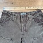 We The Free FREE PEOPLE  Supersonic Slim Pants / Breen Brown Low Rise SZ 10 Photo 8