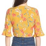 ASTR New the Label Tie Front Crop Top Photo 2