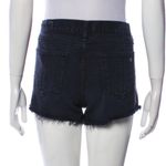Rag and Bone  Black Denim Jean Mini Distressed Shorts Photo 2