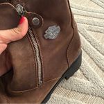 Harley Davidson | Brown Amherst 5.5” Leather Ankle Boots Photo 4