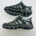 Merrell  Ridgepass Womens Hiking Shoes Granite Eggshell Blue lace Up size 8.5 Photo 3