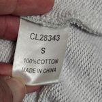 Pink Lily Color Block Half Zip Sweatshirt Pullover Neon Green Gray White S Photo 6