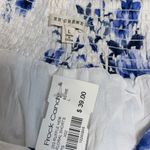 NWT! 2pc En Creme Floral Print Kate Set Blue Size L Photo 9