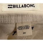 Billabong Pockets Zip Front Ivory Mini Skirt Photo 1