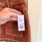 Wild Fable  NWT Cargo Style Brown Denim Women's Mini Skirt Size XS Photo 2