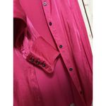 Boden Dart Viscose Satin Detail Fitted Long Sleeve Blouse Shirt Pink Size 6R Photo 7
